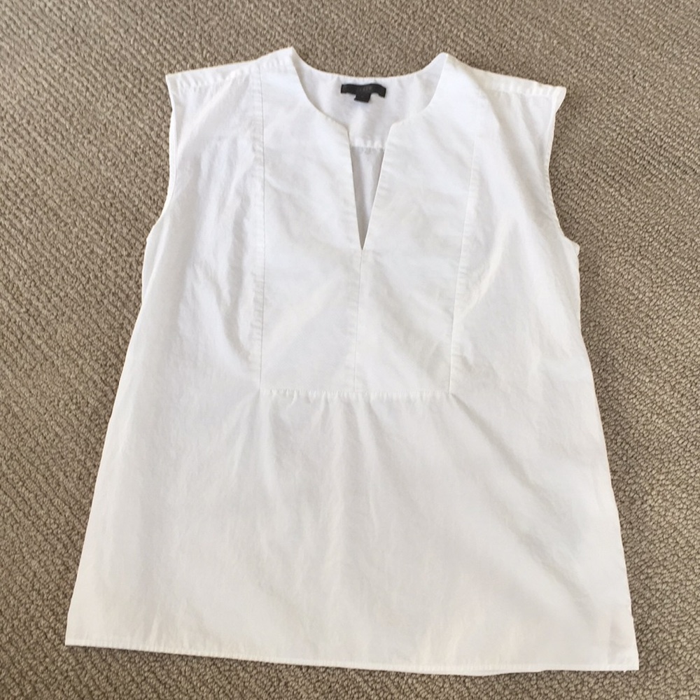 White J. Crew tank